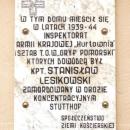 Kościerzyna, tablica pamiątkowa 04